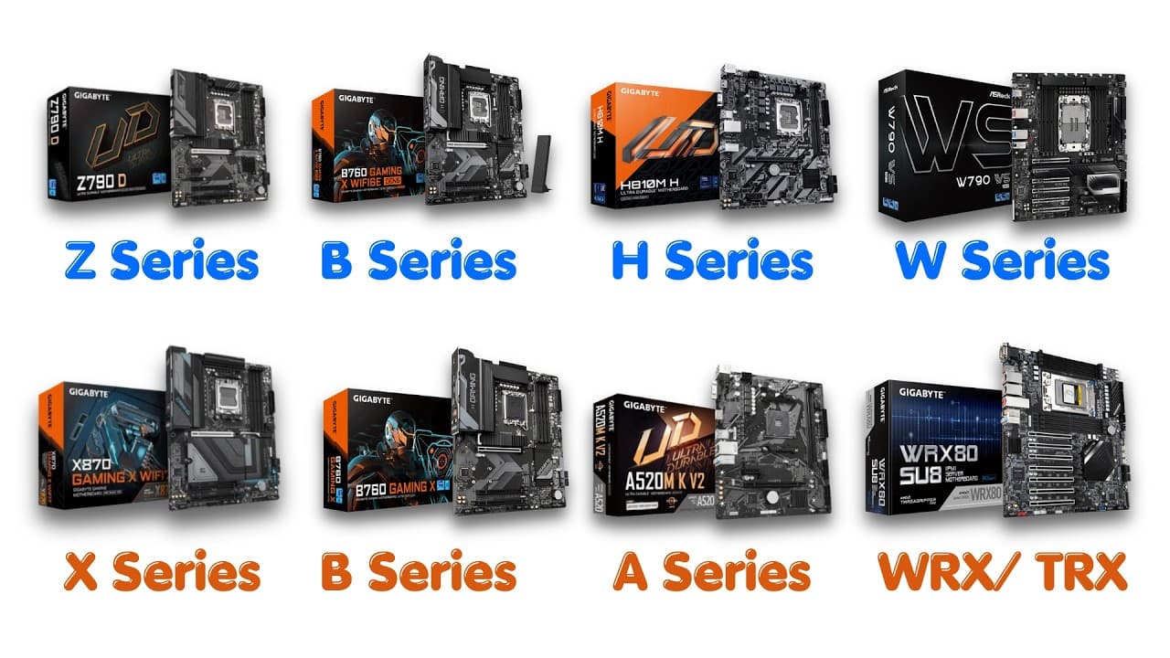 Video thumbnail for Every Intel & AMD Motherboard Tier Explained