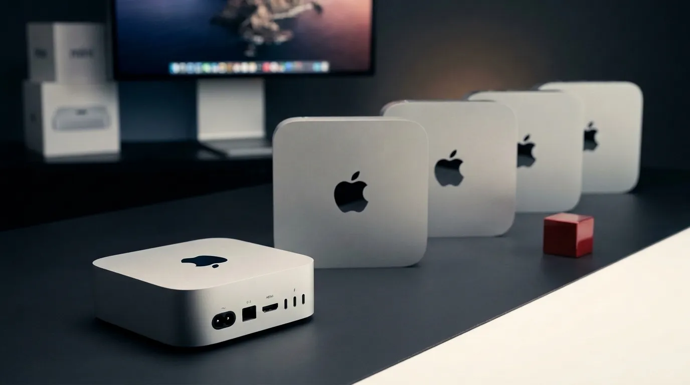 Multiple generations of compact desktop computers compared for a 2026 buying guide